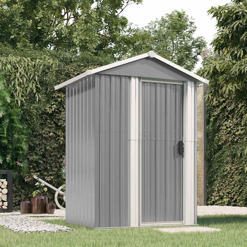 garden shed 126x97, galvanized