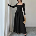 Womens Early Autumn Mock Two Piece Square