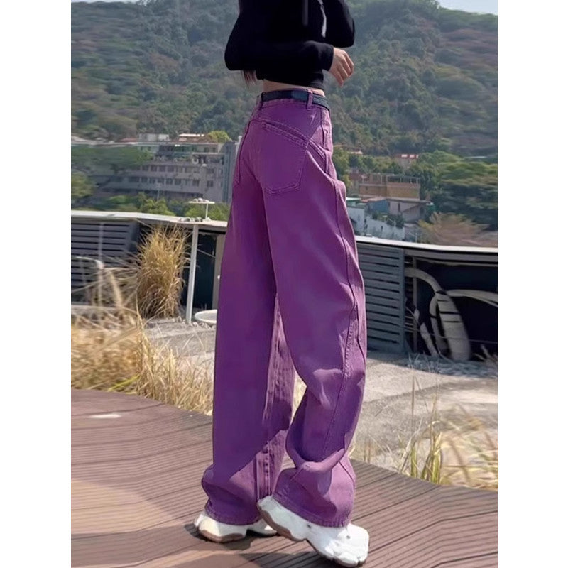 Women's White Straight Leg Jeans