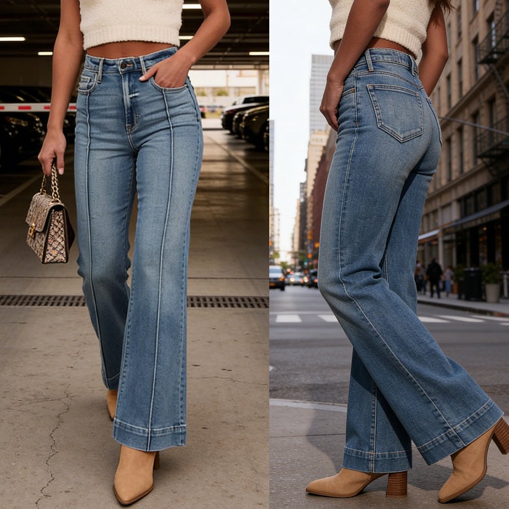 Women's Mid Rise Bootcut Jeans