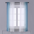 Gradient Color Window Curtain