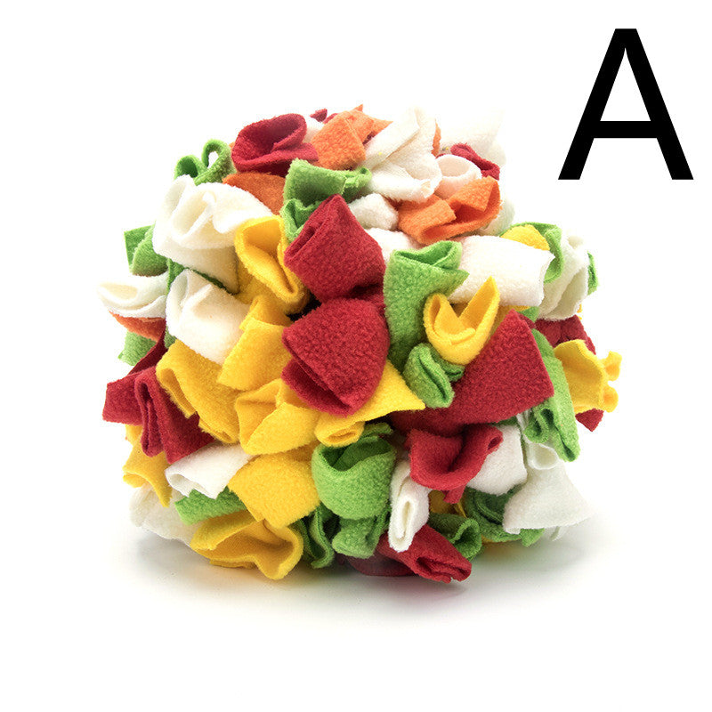 Hollow Bite Resistant Rubber Pet Food Toy
