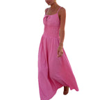Lace Up Waist Cinching Womens Slip Dress