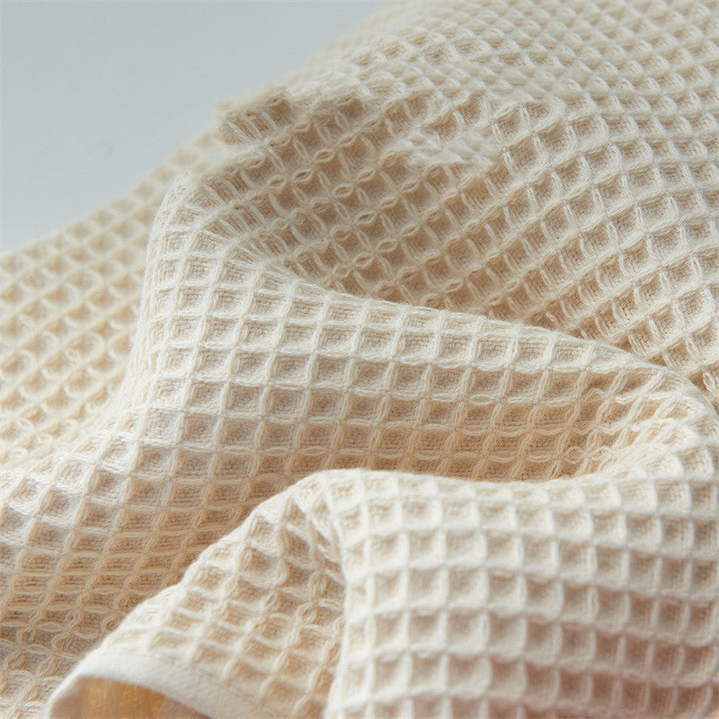 Pure Cotton Japanese Style Absorbent Household Honeycomb