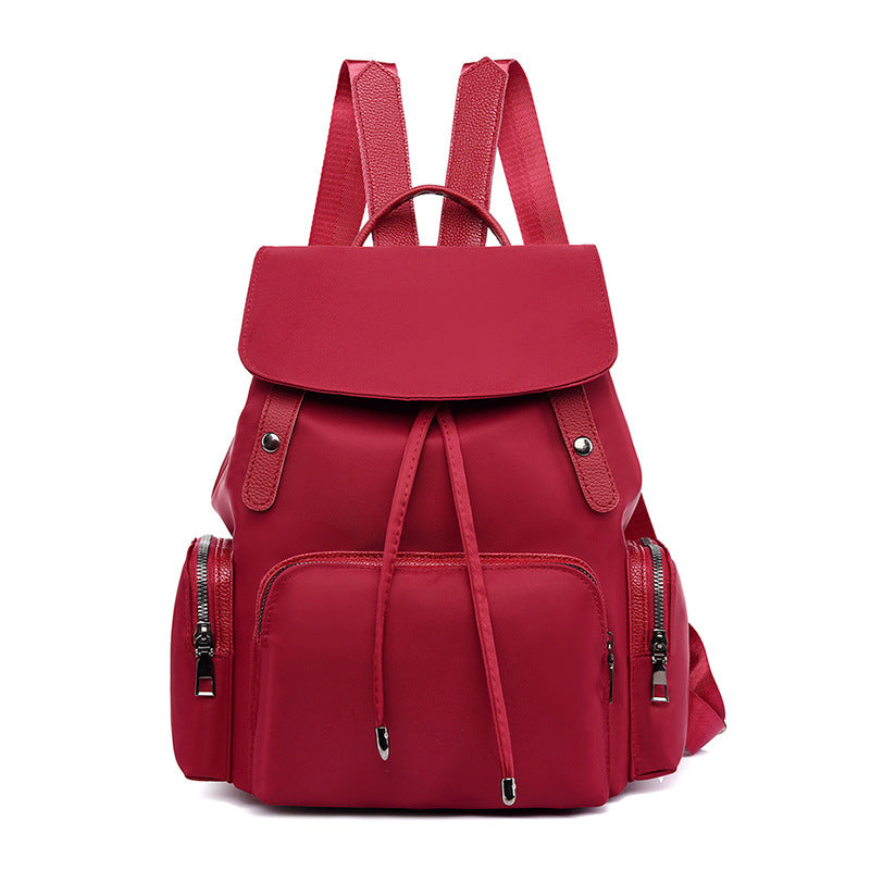 Oxford Cloth Backpack Light Backpack Large Capacity