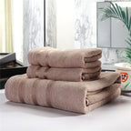 Bamboo Towel Set Antibacterial And Hypoallergenic
