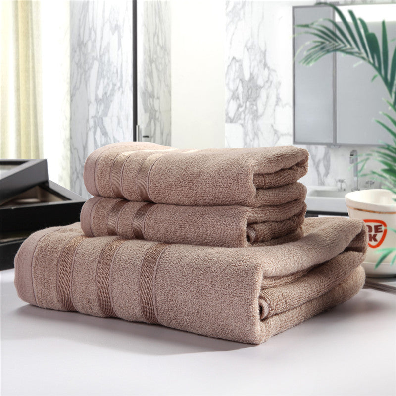 Bamboo Towel Set Antibacterial And Hypoallergenic
