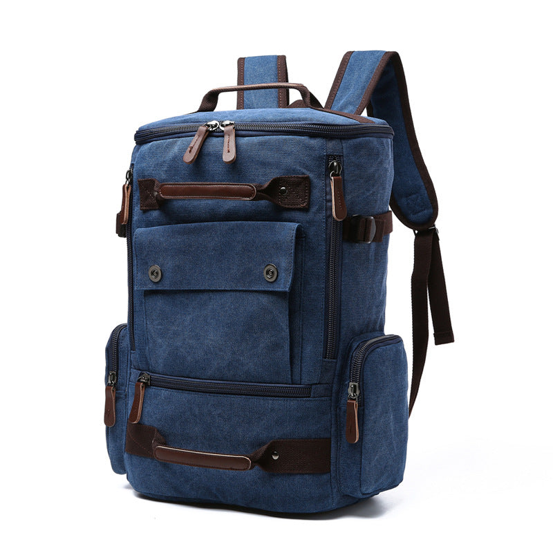 Men's Vintage Canvas Travel Backpack
