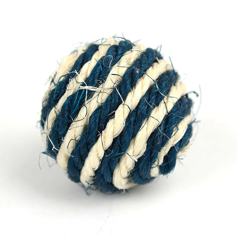 Cat Scratching Toy Sisal Tease Cat Ball