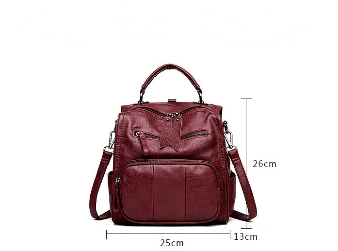 Backpack Multi Purpose Backpack Soft Face Pu