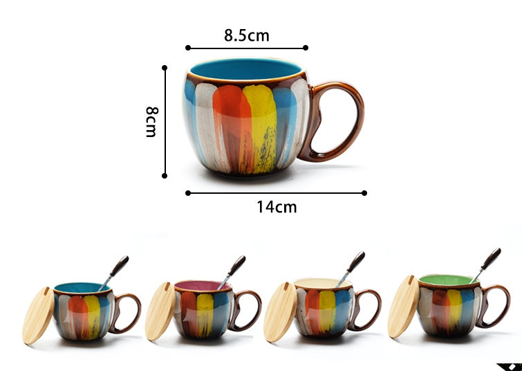 Creative Ceramic Mug for Milk, Coffee & Water