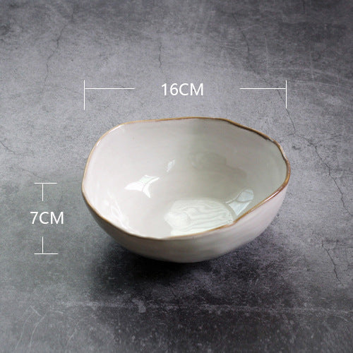 Ceramic Tableware Set — Household Dishes & Bowls