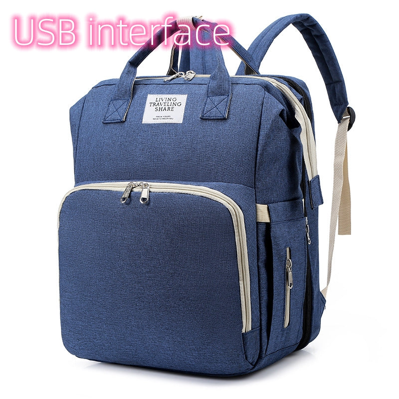 Backpack Large Capacity Multifunctional Foldable Mother Backpack