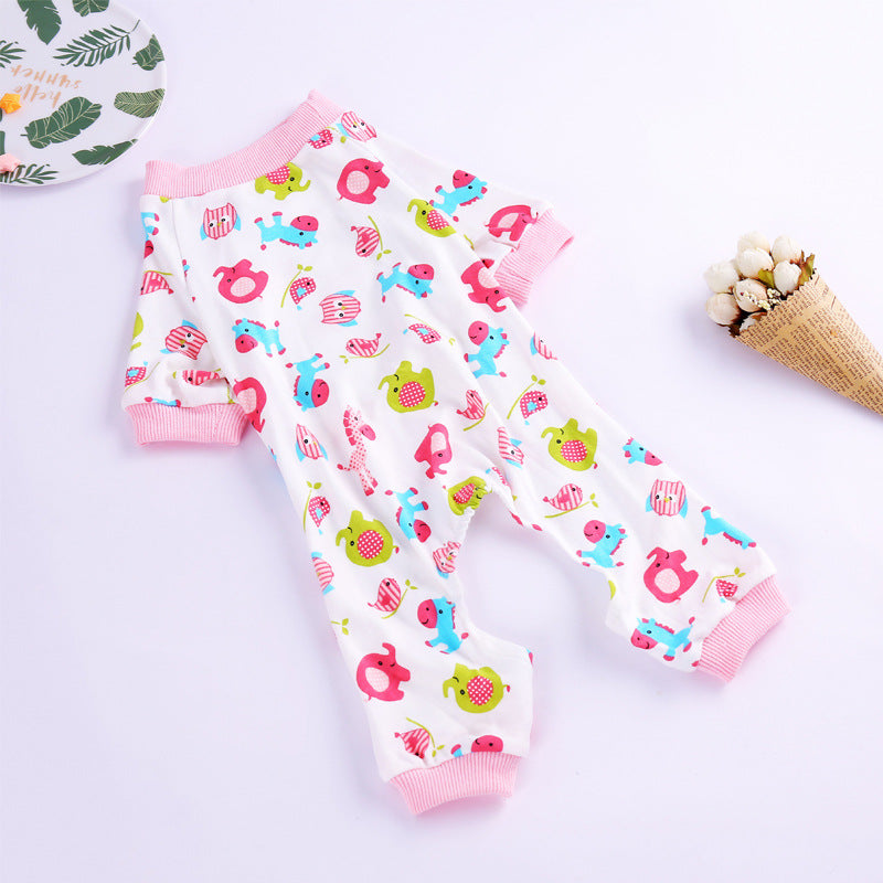 Dog Clothes Cotton Four Legged Knit