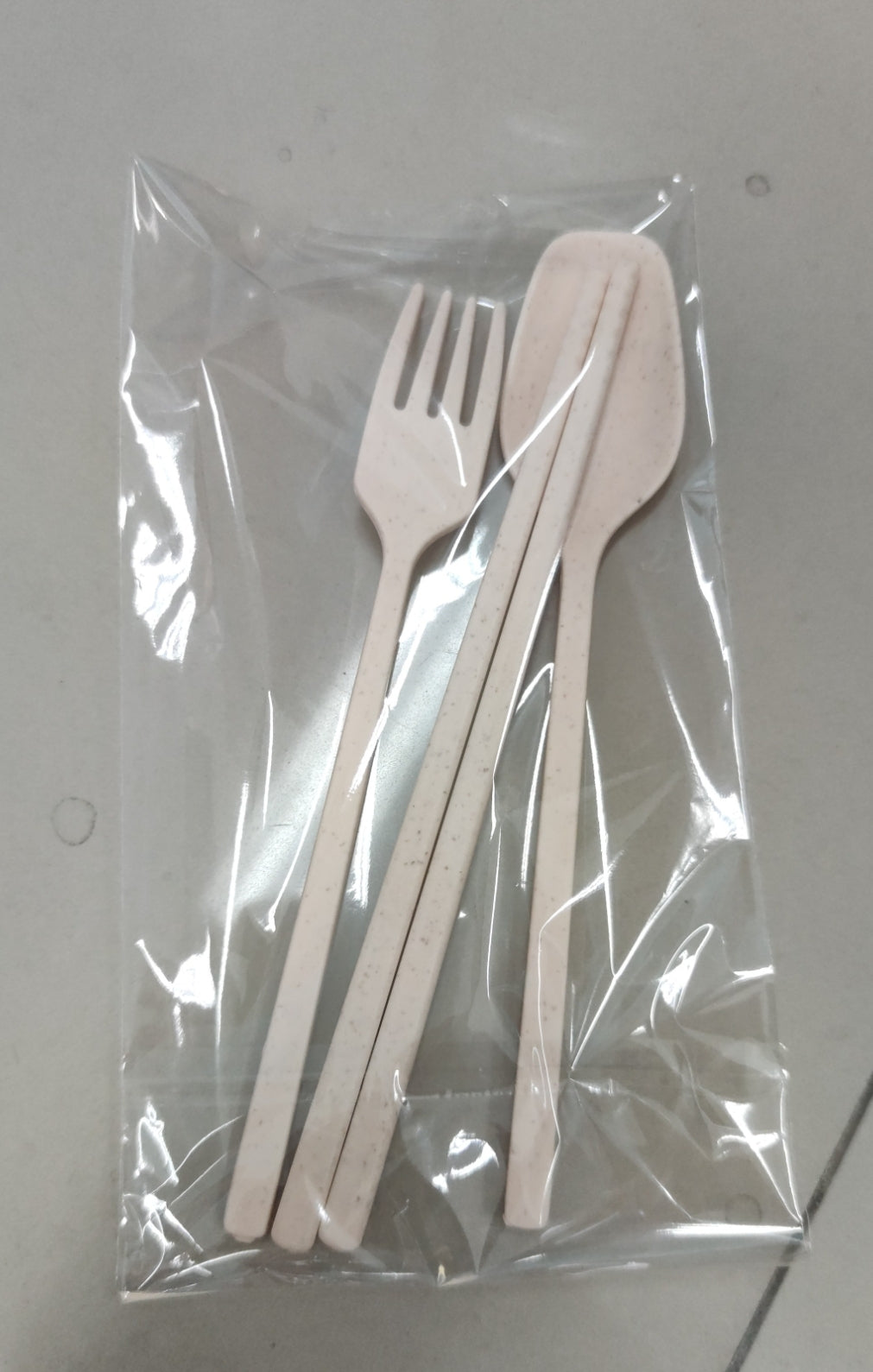 Children's Wheat Straw Cartoon Bowl & Chopsticks Set