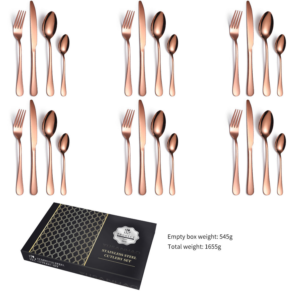 24-Piece Cutlery Set
