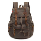 Mens Backpack Vintage Canvas Backpack