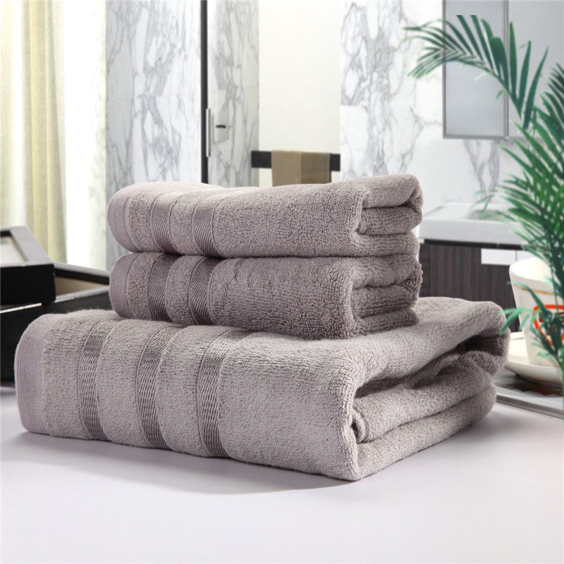 Bamboo Towel Set Antibacterial And Hypoallergenic