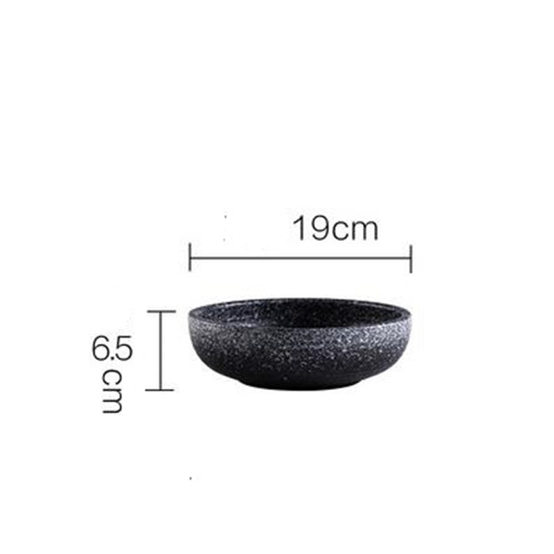 Retro Style Ceramic Soup Bowl