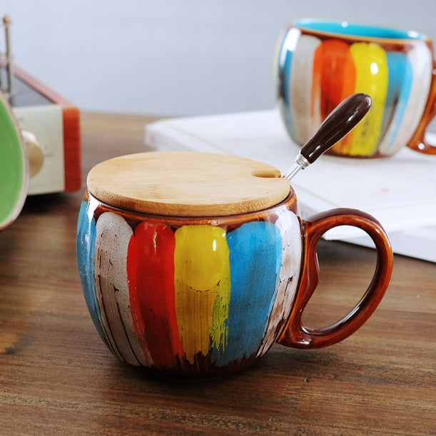 Creative Ceramic Mug for Milk, Coffee & Water