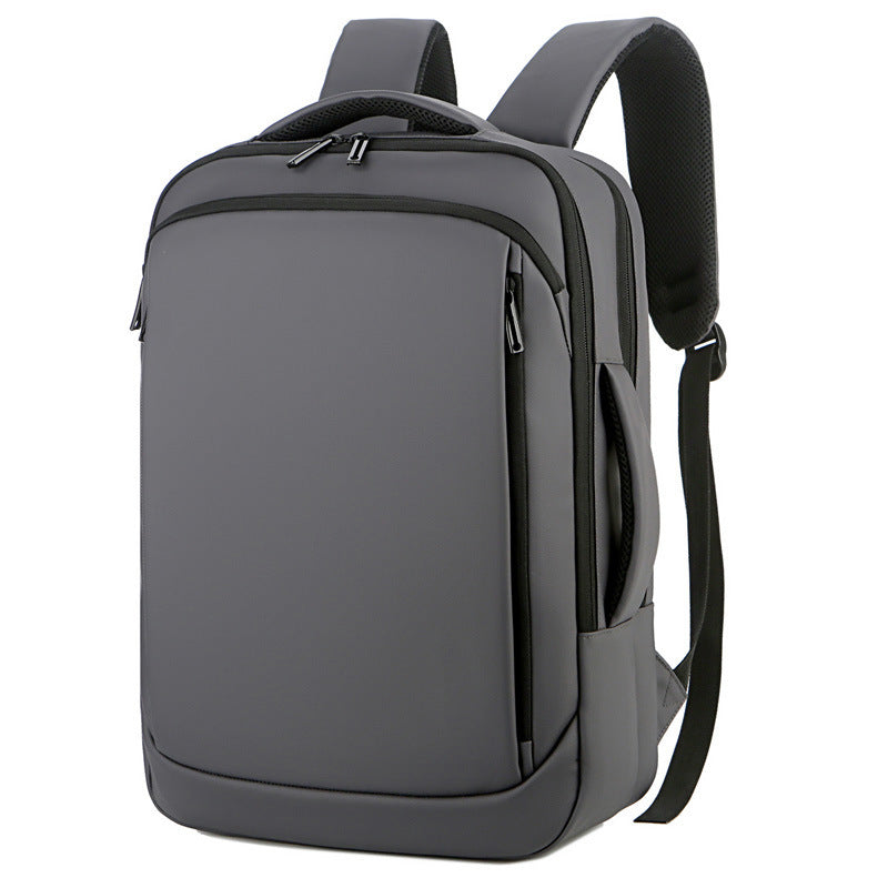 Mens Backpack Business Usb Waterproof Simple Backpack