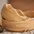 Woven Rattan Fruit & Snack Basket