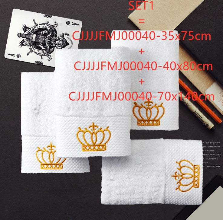 Cotton Gift Towel Custom Embroidery Boutique Hotel