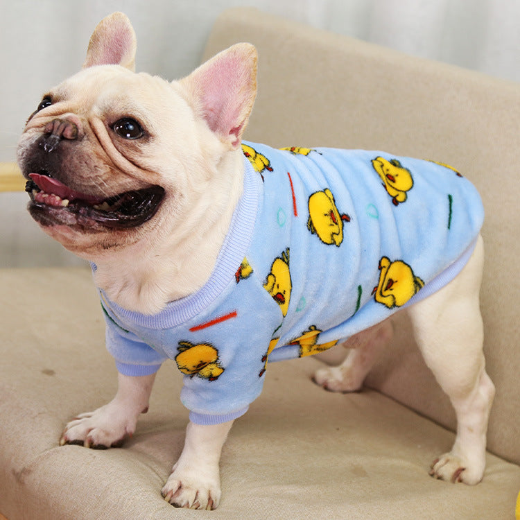 Puppy Autumn And Winter Warm Pajamas Jacket