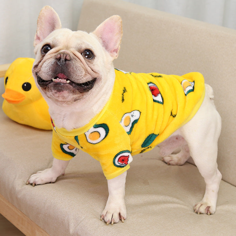 Puppy Autumn And Winter Warm Pajamas Jacket