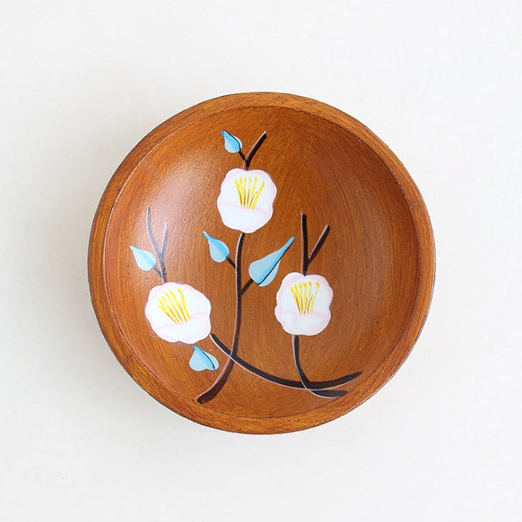 Wooden Rustic Fruit Bowl