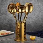 Stainless Steel Kitchen Spoon & Spatula Set