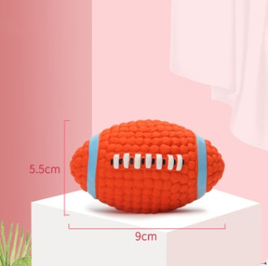 Dog Toy Bite Resistant Teeth Cleaning Latex