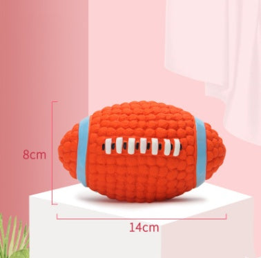 Dog Toy Bite Resistant Teeth Cleaning Latex