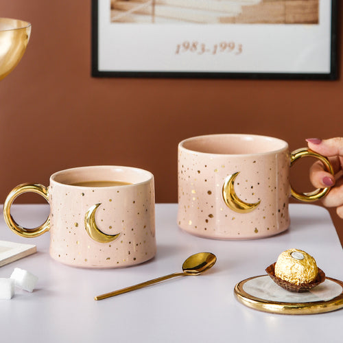 Ceramic Couple Pair Mug Set