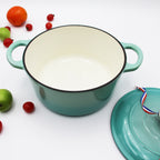 Cast Iron Enamel Casserole Pot
