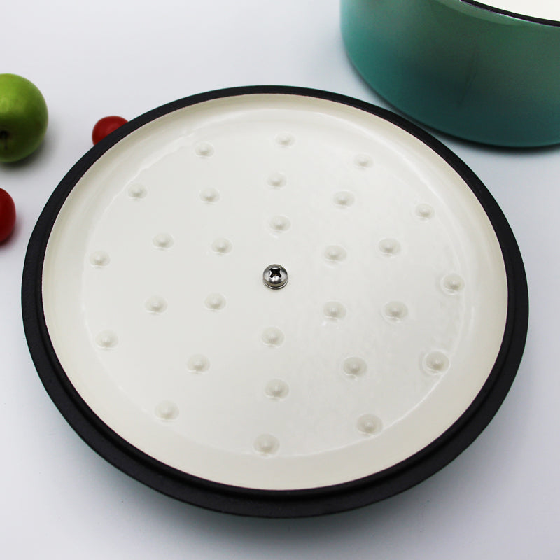 Cast Iron Enamel Casserole Pot