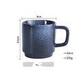 Japanese-Style Ceramic Coffee Mug