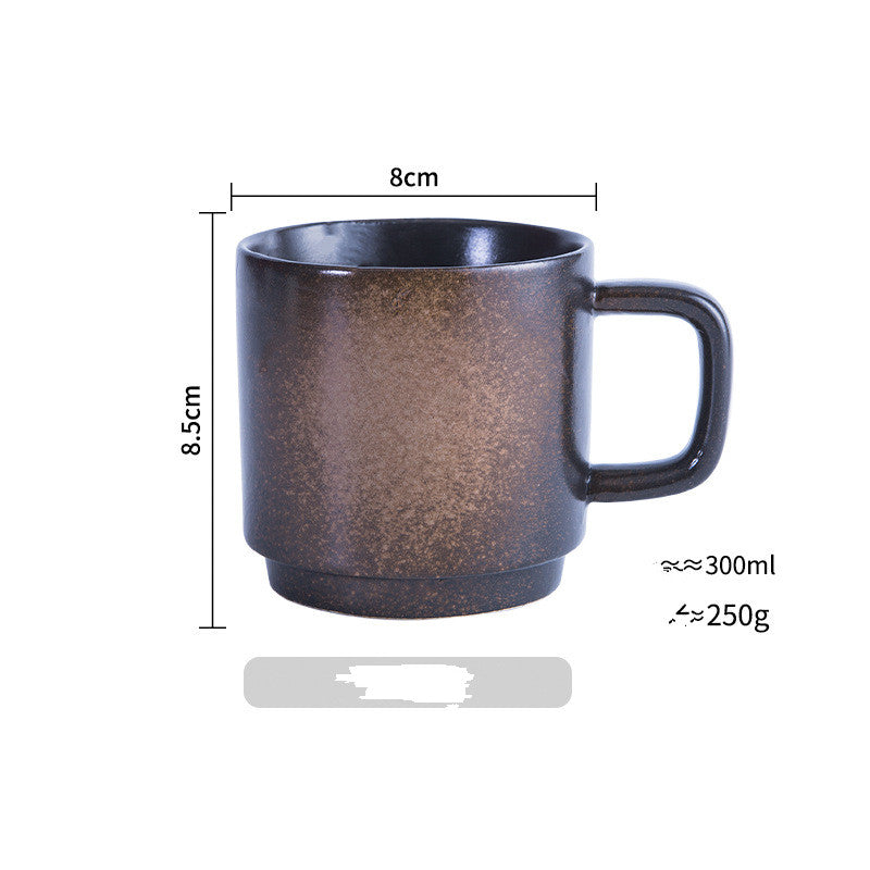 Japanese-Style Ceramic Coffee Mug