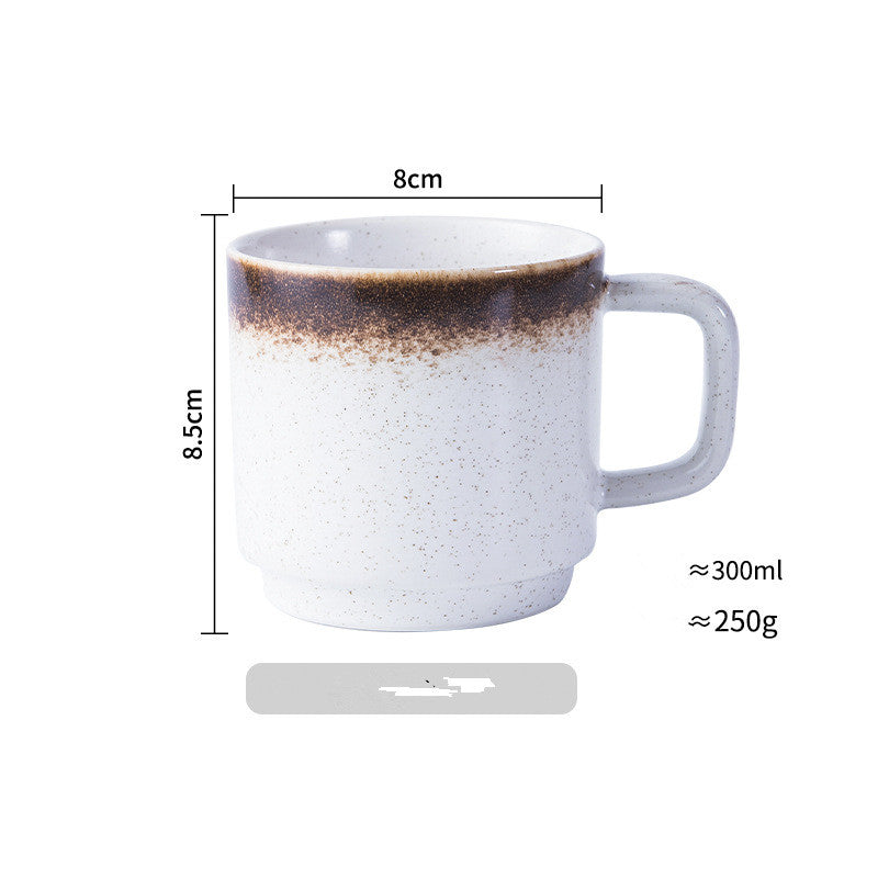 Japanese-Style Ceramic Coffee Mug