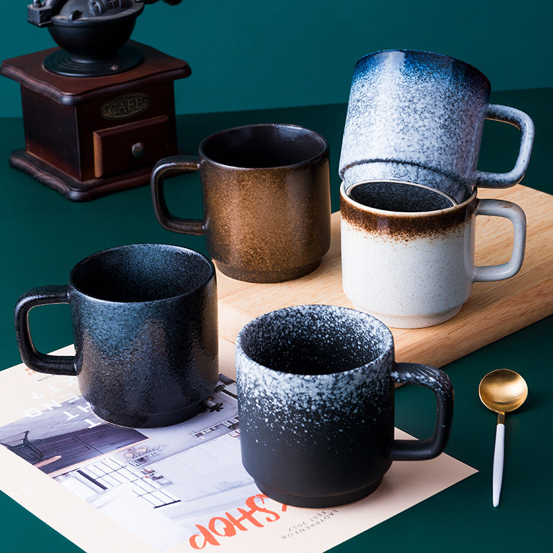 Japanese-Style Ceramic Coffee Mug