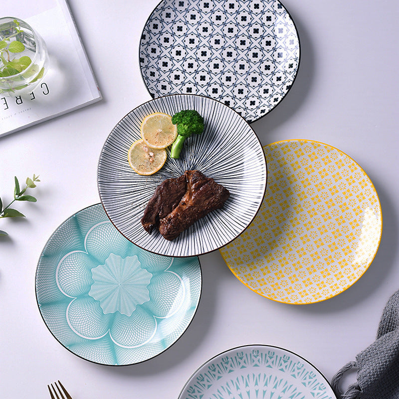Home Creative Breakfast Plate Meal Plate Dinner