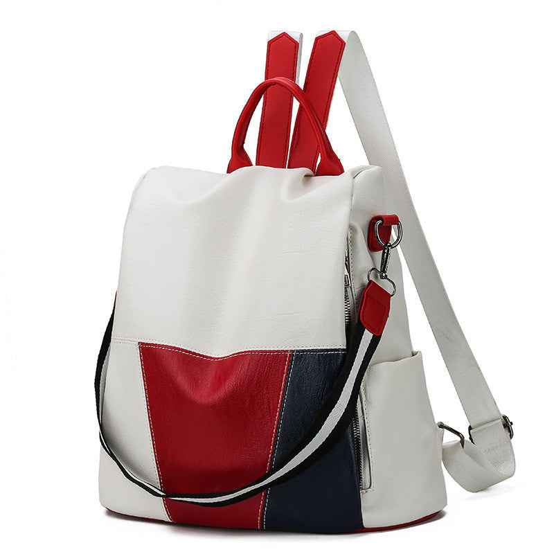 Pu Backpack Ladies Small Backpack Outdoor Travel