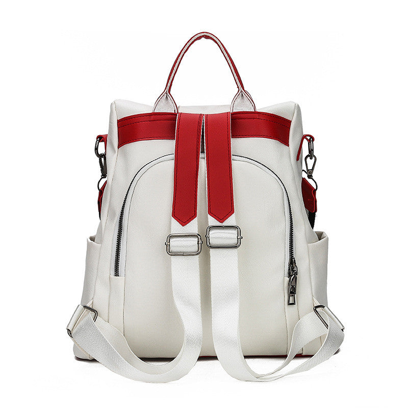 Pu Backpack Ladies Small Backpack Outdoor Travel