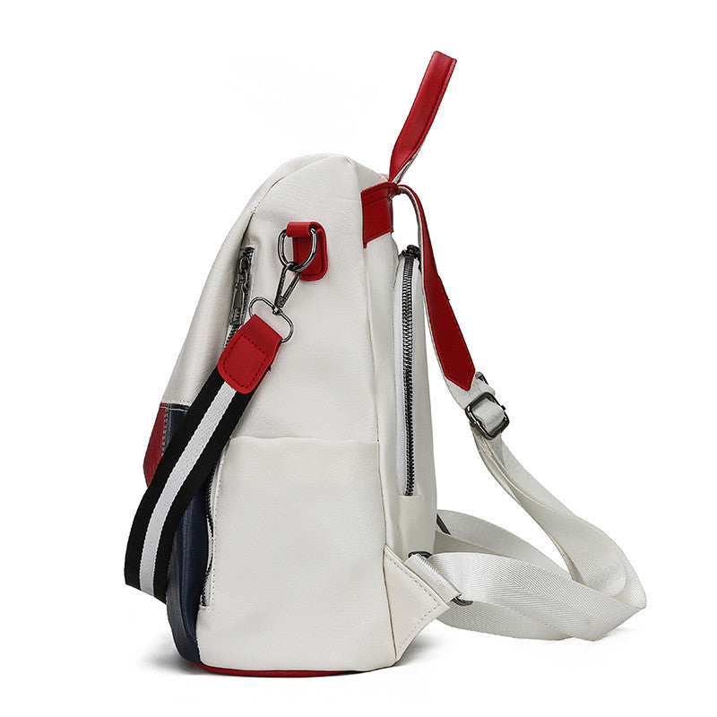 Pu Backpack Ladies Small Backpack Outdoor Travel