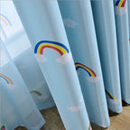 Kids Rainbow Blackout Curtain