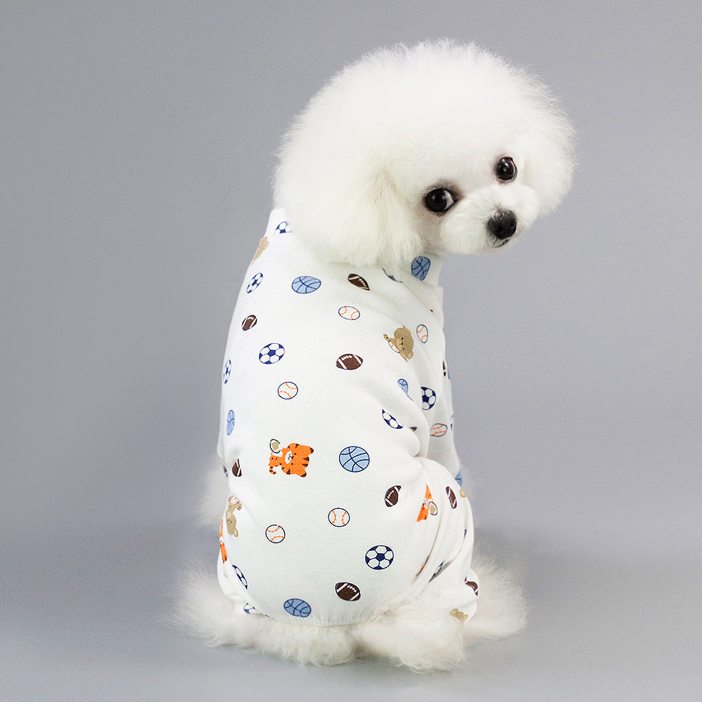 Pet Four Legged Cotton Home Clothes Dog