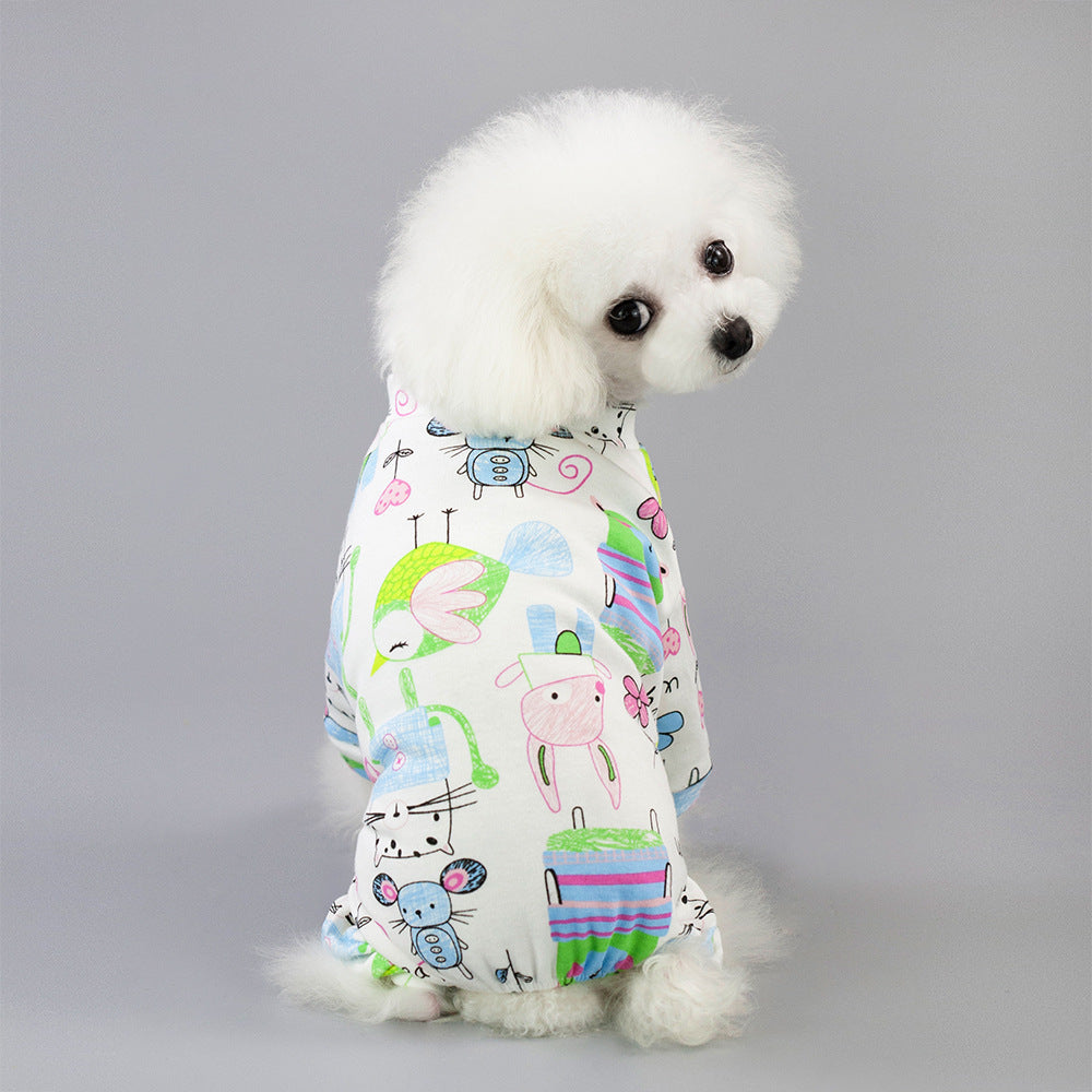 Pet Four Legged Cotton Home Clothes Dog