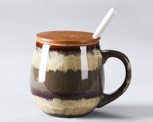 Large Capacity Creative Retro Ceramic Mug