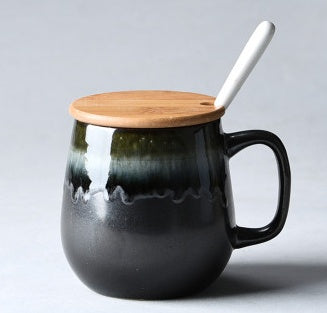 Large Capacity Creative Retro Ceramic Mug