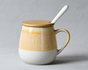 Large Capacity Creative Retro Ceramic Mug